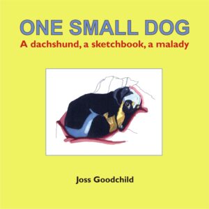 Cover for One Small Dog: A dachshund, a sketchbook, a malady